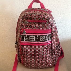 Vera Bradley backpack with pencil pouch
